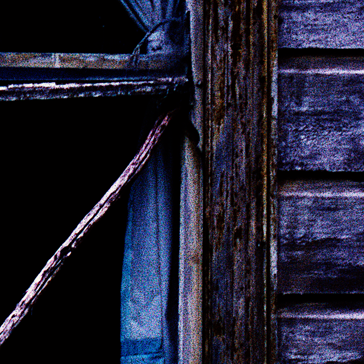 Close-up of a wooden window