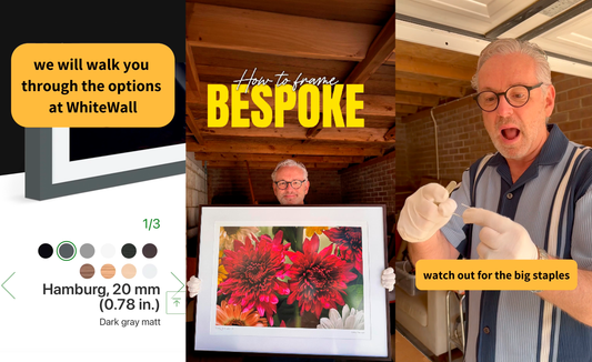 Bespoke Framing With WhiteWall