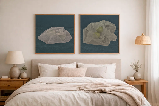 Calming Bedroom Wall Art That Holds the Room