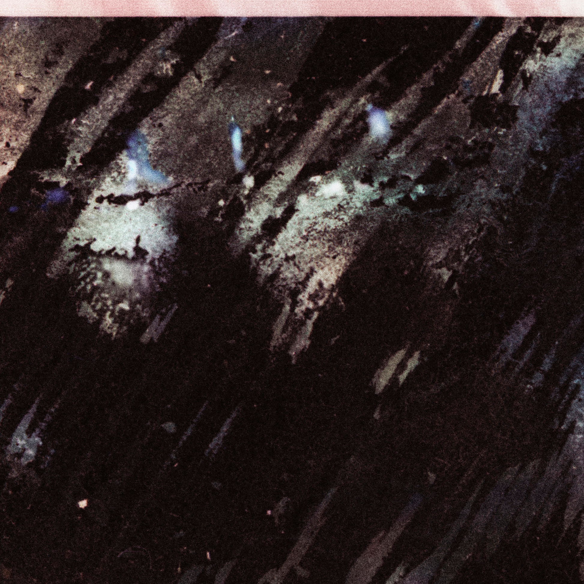 Close-up detail of Naturalia I #002 showing black abstract texture and surface