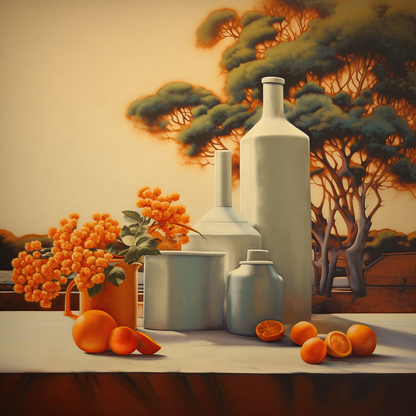 Still life Orange  #03 - Photography / Ai / Digital Painting