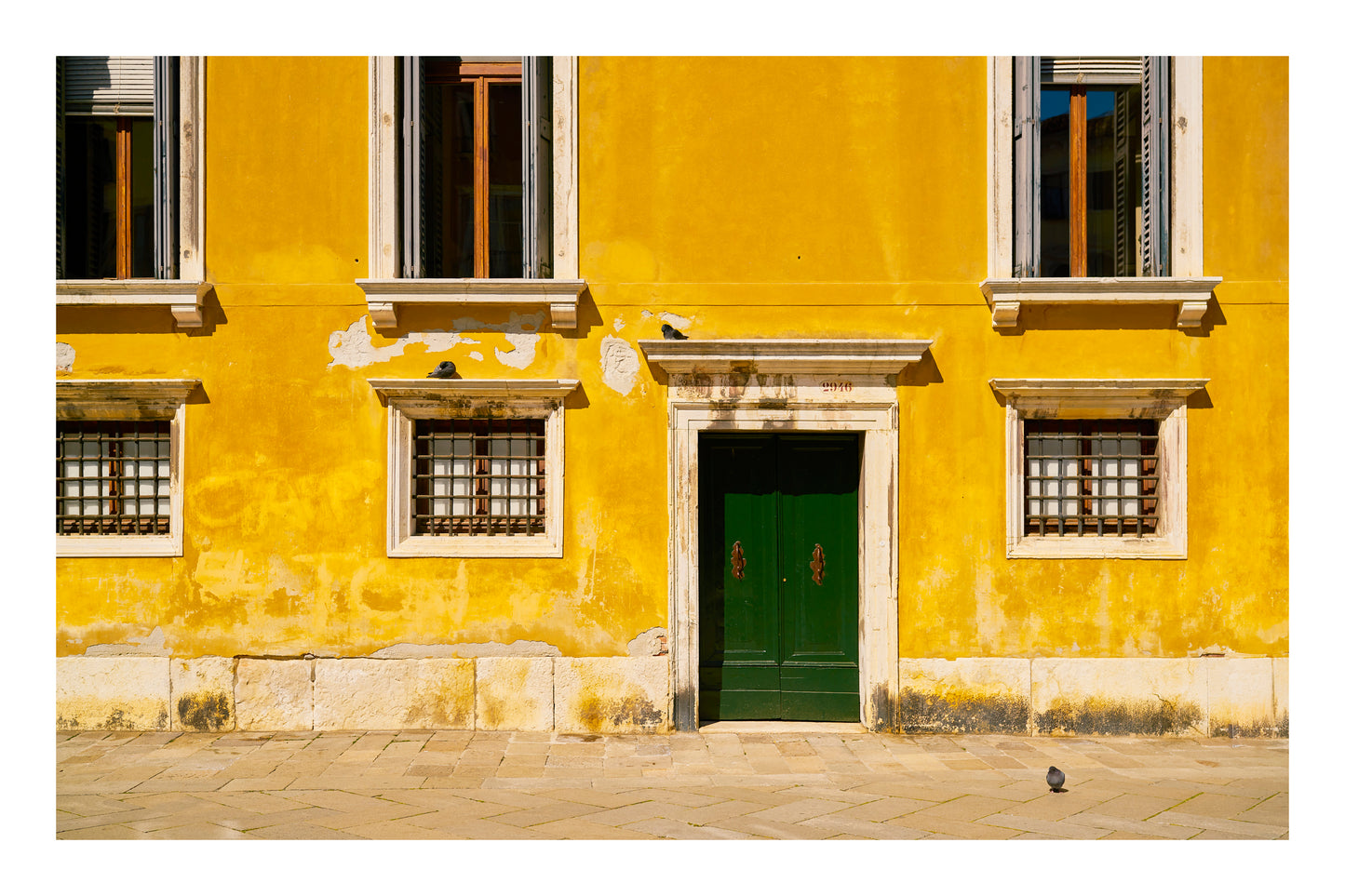Wall and Windows - Venice #078
