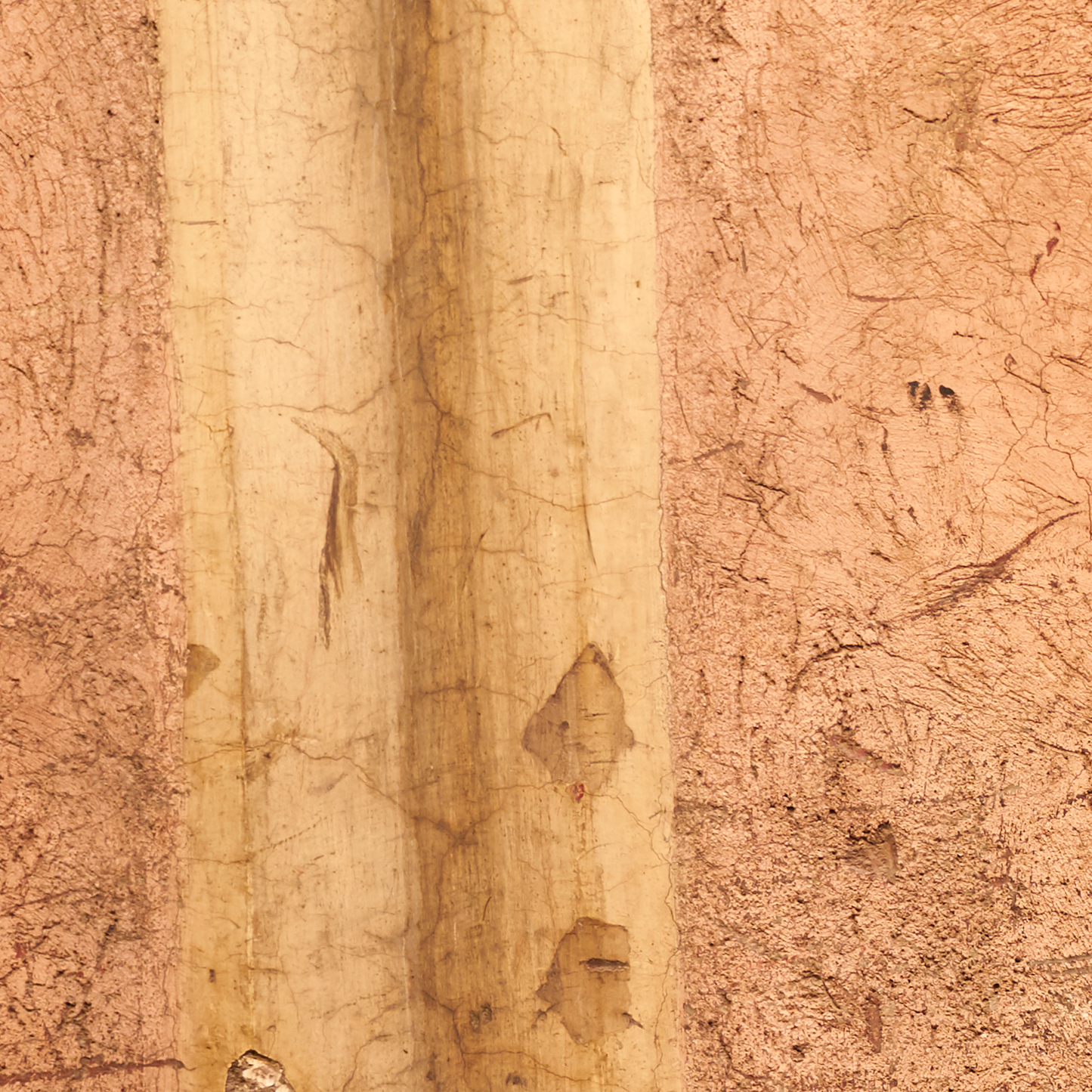 Close-up of a textured wall 