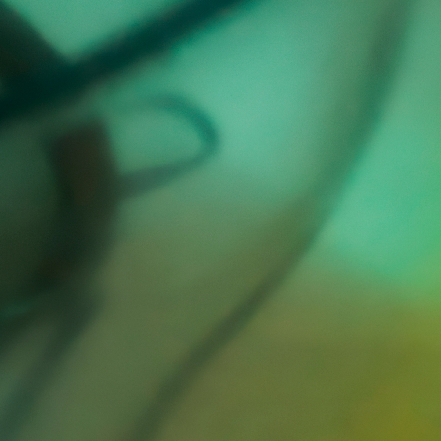 Close up of detail of photograph of a warped shadow