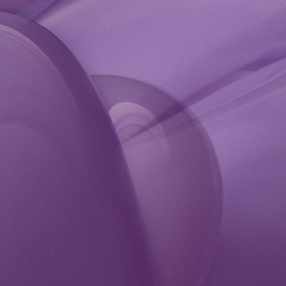 Abstract purple design with curved shapes