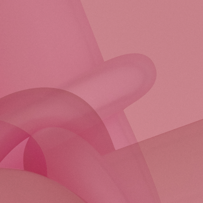 Abstract pink shapes on a pink background