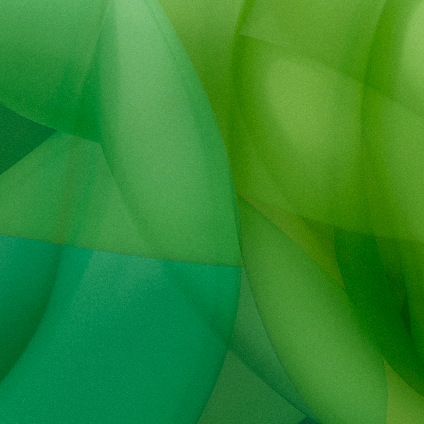 Close-up of green abstract shapes