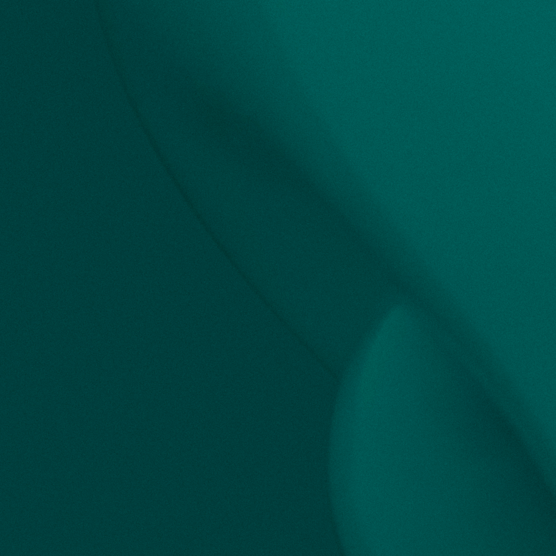 Subtle overlapping teal objects
